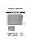 ALPATEC PR3MBE User manual