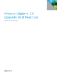 VMware ESXI 4.0 - UPGRADE GUIDE UPDATE 1 Setup guide