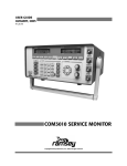 Ramsey Electronics SG560 User guide
