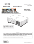 Eiki LC-XB41 Service manual