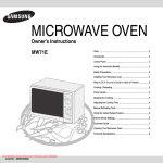 Samsung MW71E Specifications