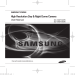 Samsung SCD-1020P User manual