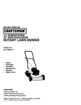 Craftsman 917.387411 Owner`s manual