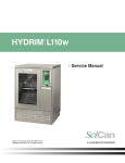 SciCan HYDRIM L110w Service manual