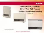 Rinnai EX22C Specifications