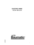 Baumatic TON6.1SS Technical data