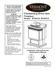 Vermont Castings RFSDV24 Operating instructions