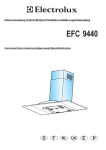 Electrolux EFC 9440X User manual
