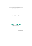 Moxa Technologies VPort 251 Installation guide