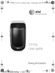 AT&T Z310a User guide