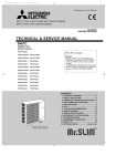 Mitsubishi Electric Mr. Slim PH-P GAA Service manual