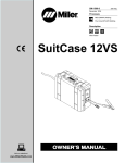 Miller Electric 12VS Owner`s manual