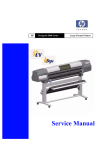 HP Designjet 5000 series Service manual