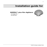 Sierra ADC-124 Installation guide