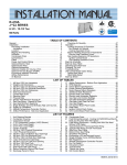 York ZJ Series Specifications