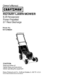 Craftsman 917.378341 Owner`s manual