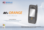 M3 Orange User manual