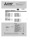 Mitsubishi MS-18RV Service manual