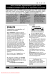 Philips 42PF9831D/10 User manual