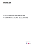 Ericsson GDC-500H Specifications