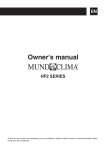 mundoclima ALL IN ONE Type Air-source Heat Pump Water Heater Owner`s manual