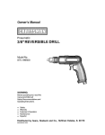 Craftsman 875.199500 Owner`s manual