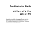 HP Vectra XM5 4 User`s guide