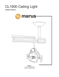 Marus CL1000 Owner`s manual