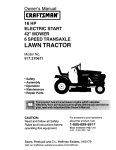 Craftsman 917.270671 Owner`s manual