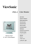 ViewSonic P95fB User guide