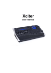 Martin Professional Xciter User manual