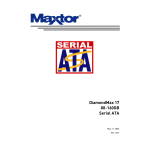 Maxtor DiamondMax 17 160 ATA Technical data