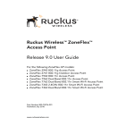 Ruckus Wireless ZoneFlex series User guide