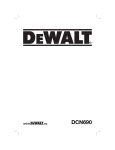 DeWalt DCN690 Technical data