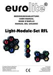 EuroLite Light-Module-Set RFL User manual