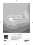 Samsung WA5471ABP/XAA User manual