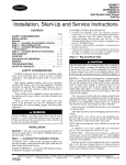 Carrier 38AQ Specifications