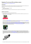 Raspberry Pi as low-cost HD surveillance camera