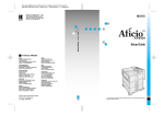 Ricoh AP4510 Setup guide