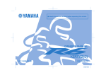 Yamaha YZF Owner`s manual