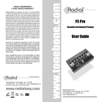 Radial Engineering PZ-DI User guide