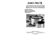 Euro-Pro KC271LC Owner`s manual