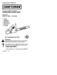 Craftsman C944.411363 Instruction manual