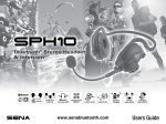 Sena SPH10 Specifications