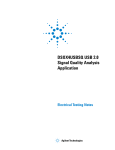 Agilent Technologies DSOX4USBSQ USB 2.0 Technical data