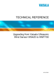 Vaisala WINDCAP WS425 User`s guide