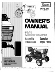Sears 917.257061 Owner`s manual