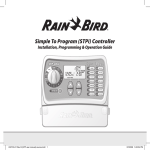 Rain Bird SST-900i User manual