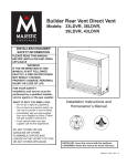 Vermont Castings 36LDVR Operating instructions