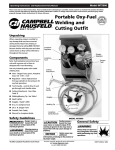 Campbell Hausfeld WT5000 Operating instructions